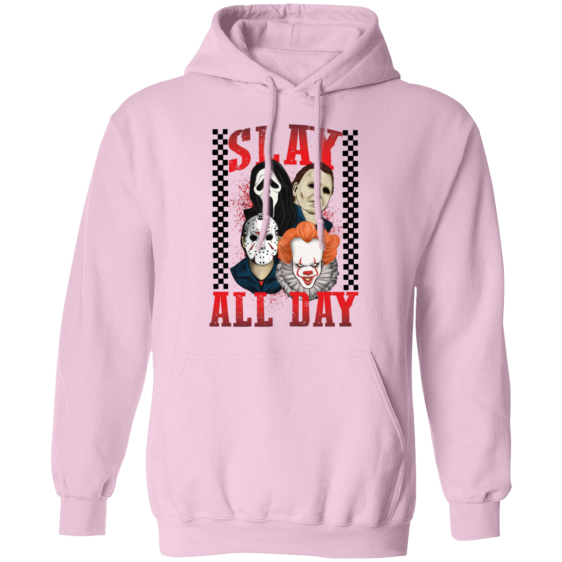 Slay All Day Serial Killer Unisex Pullover Hoodie
