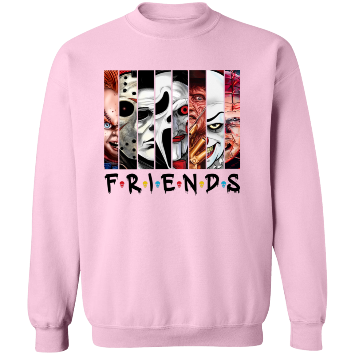 Friends Halloween Serial Killer Pullover Sweatshirt