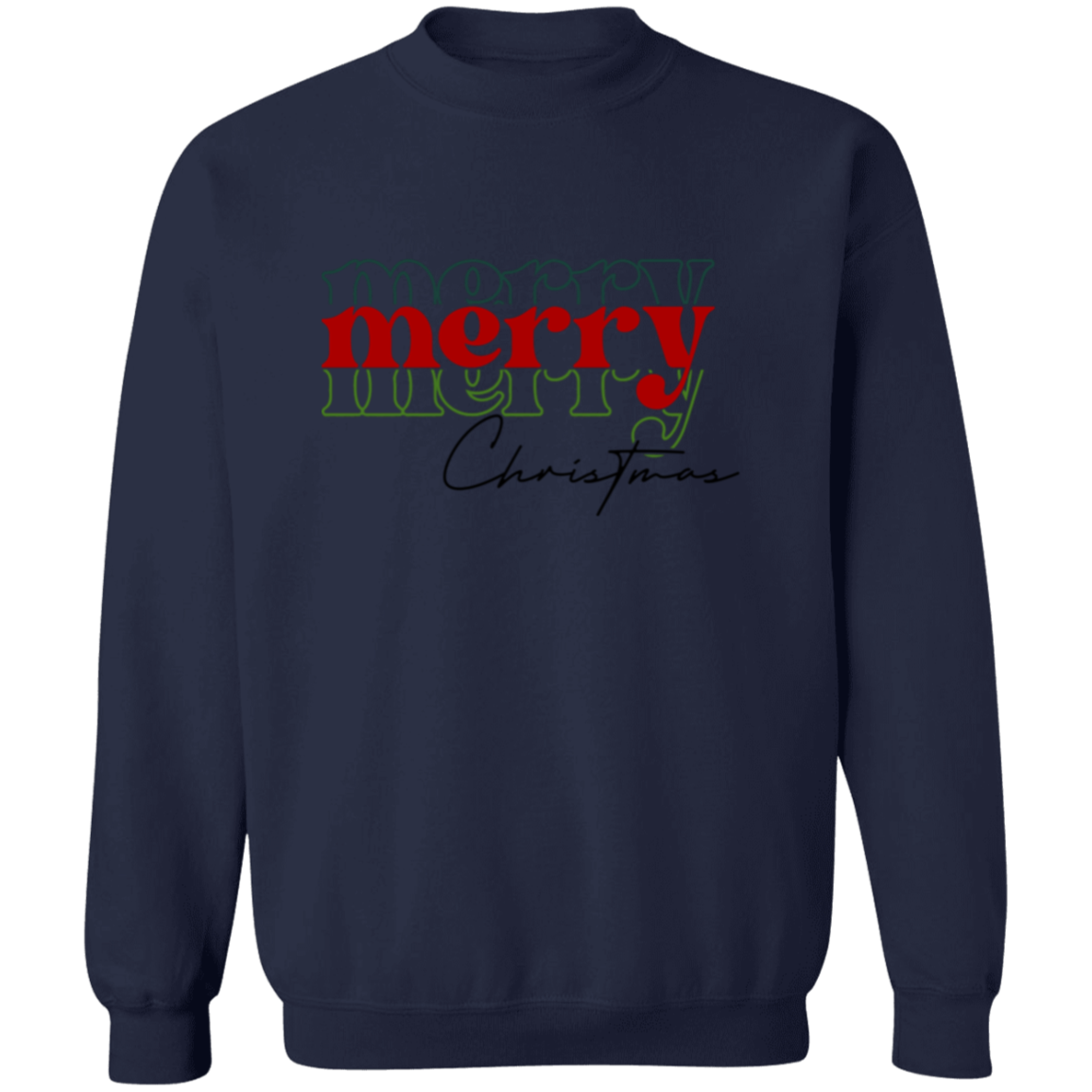 Merry Christmas Unisex Pullover Sweatshirt