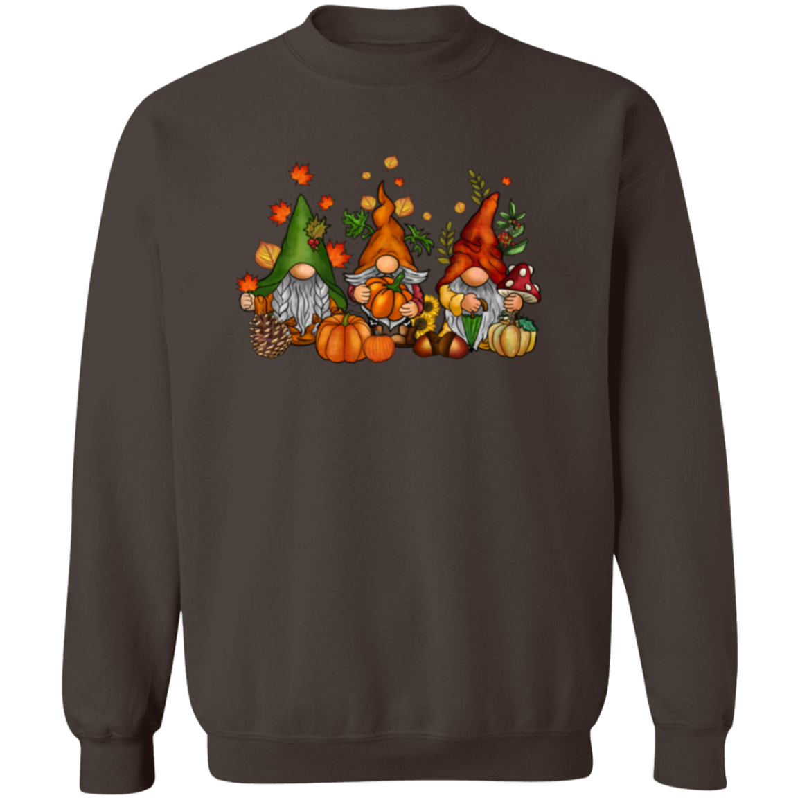 Fall Gnomes Unisex Pullover Sweatshirt