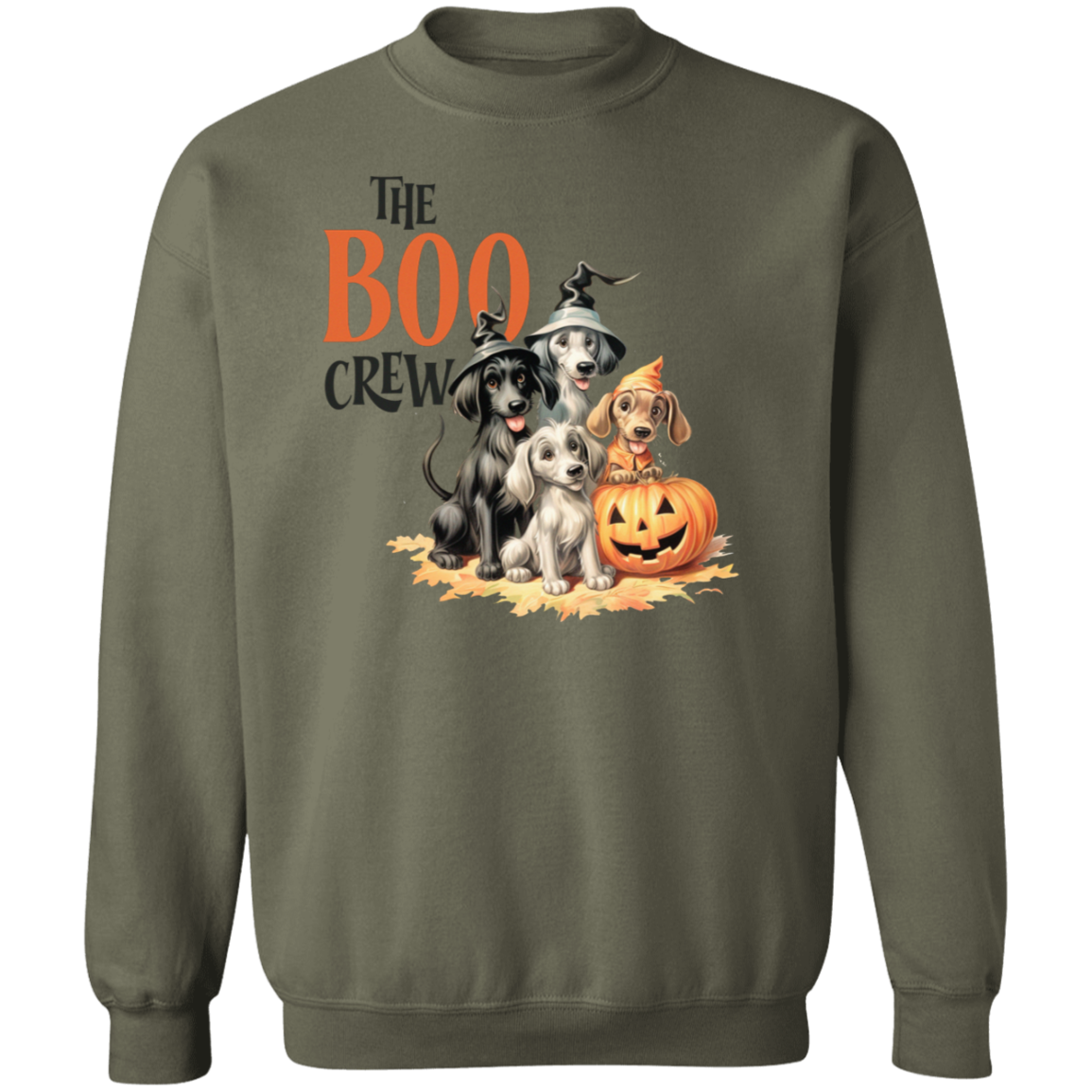 THE BOO CREW DOGGIE Pullover Sweatshirt