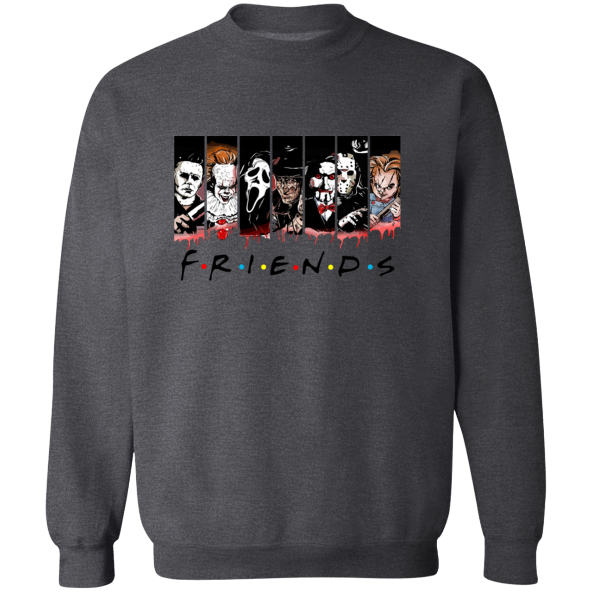Serial Killer Friends Unisex Pullover Sweatshirt