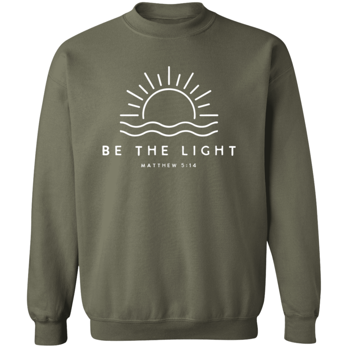Be The Light Unisex Pullover Sweatshirt