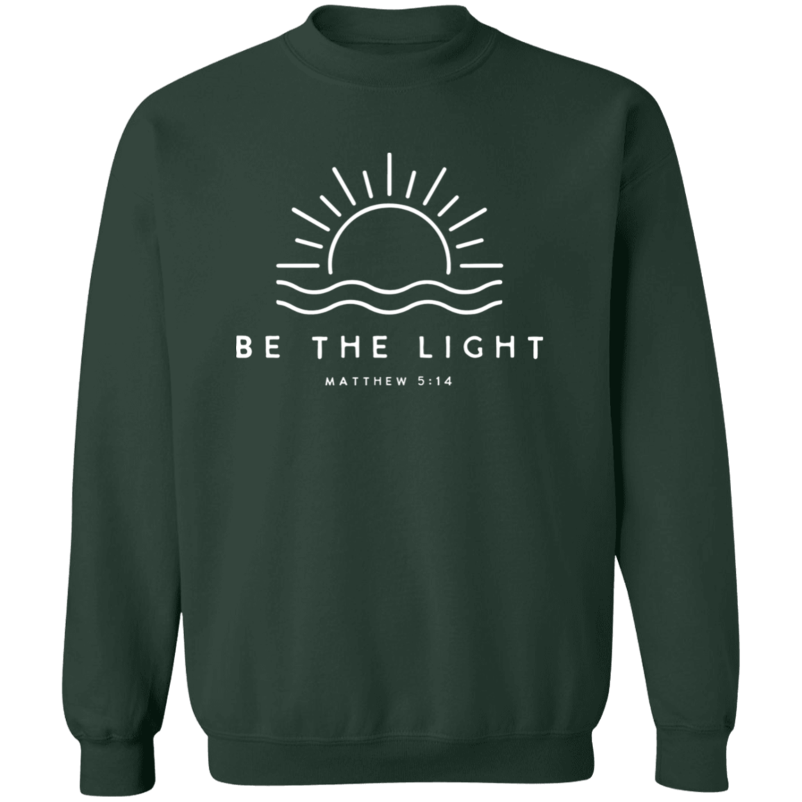 Be The Light Unisex Pullover Sweatshirt