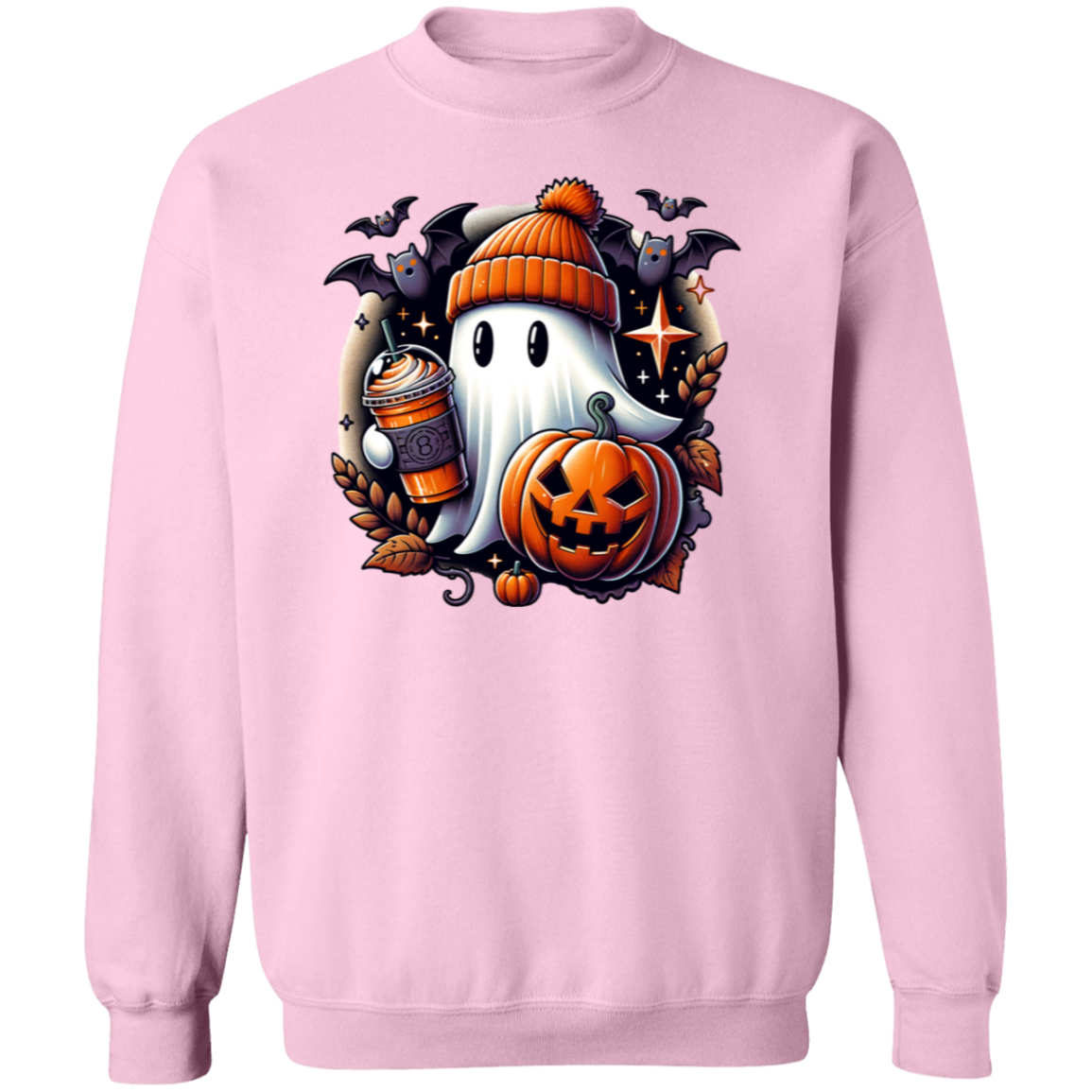 Halloween Ghost Pullover Sweatshirt