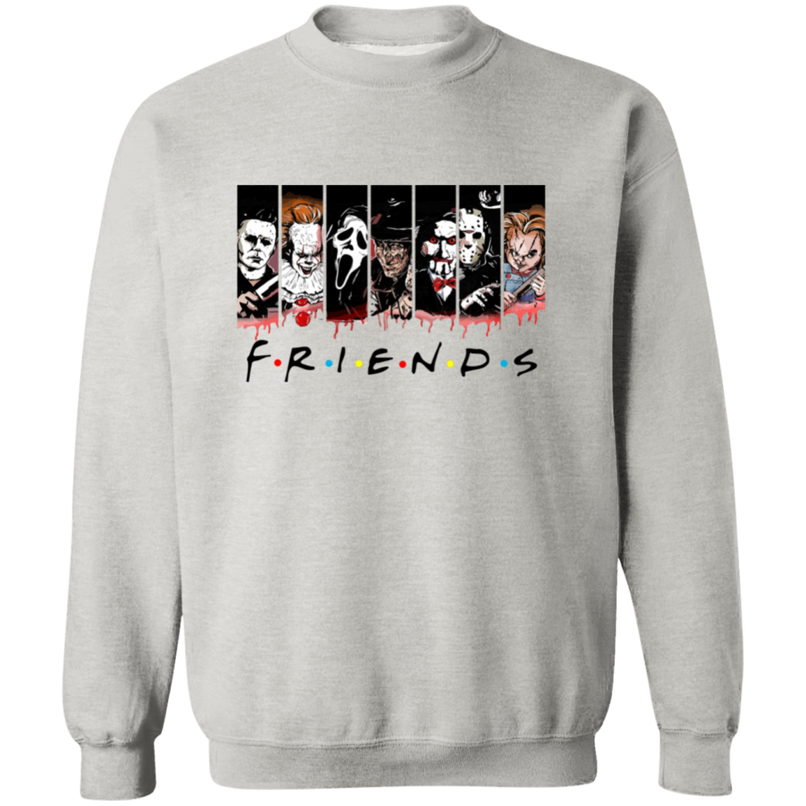 Serial Killer Friends Unisex Pullover Sweatshirt