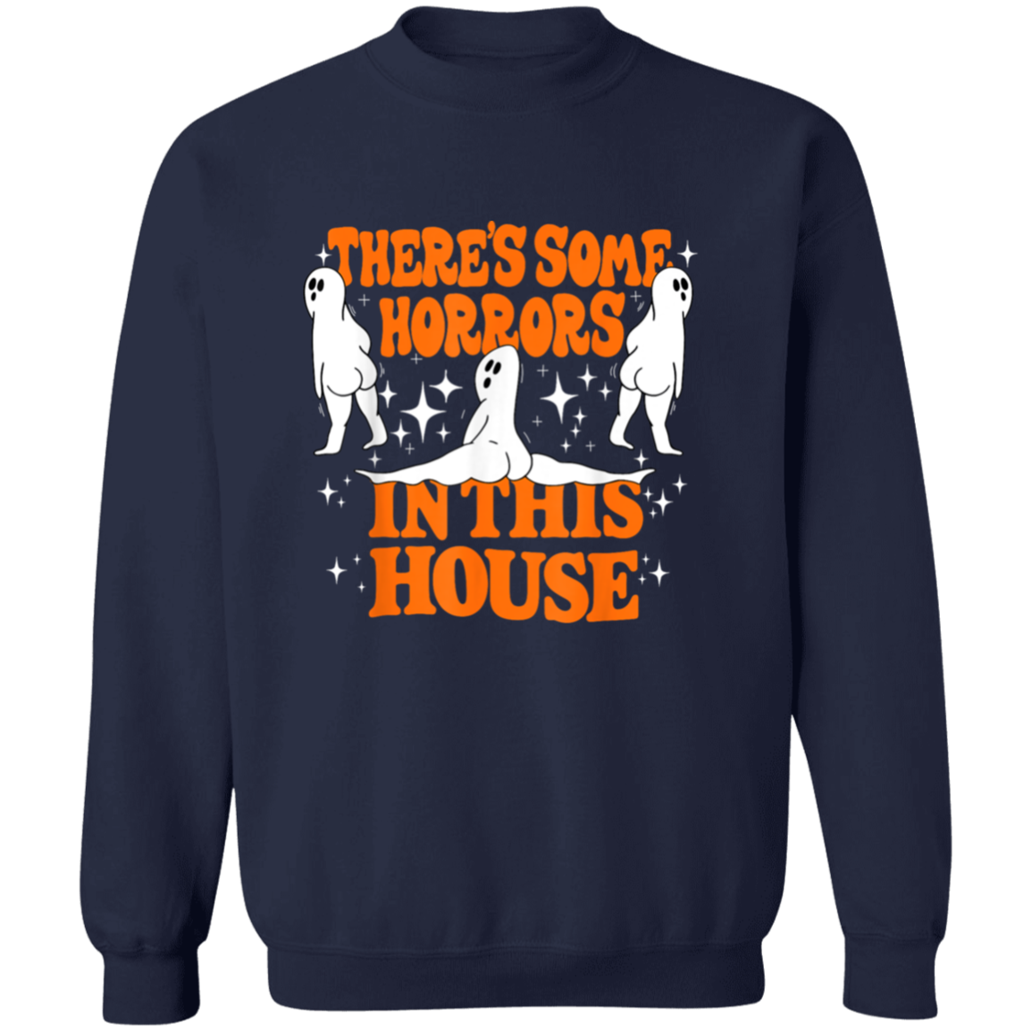 Horrors In This House Pullover Sweatshirt