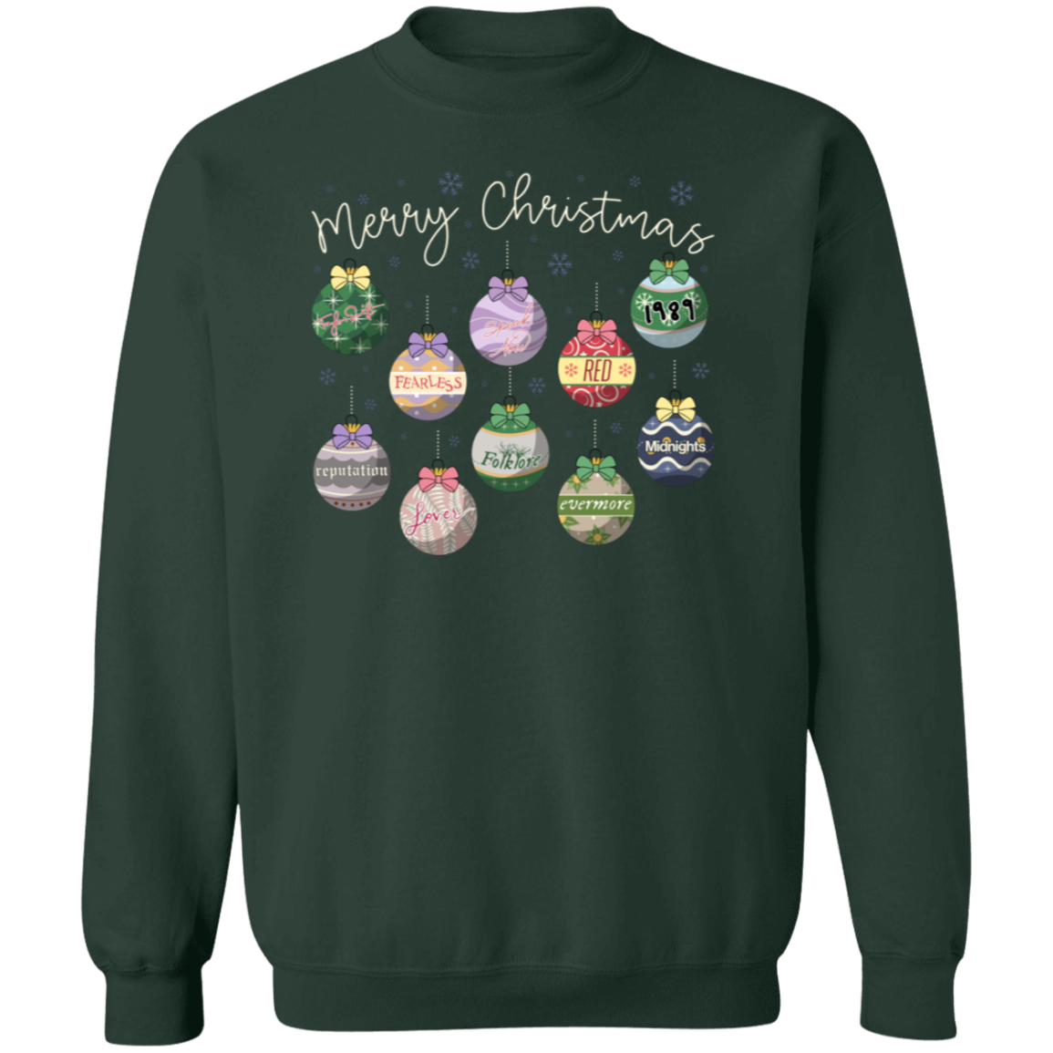 Merry Christmas Pullover Sweatshirt