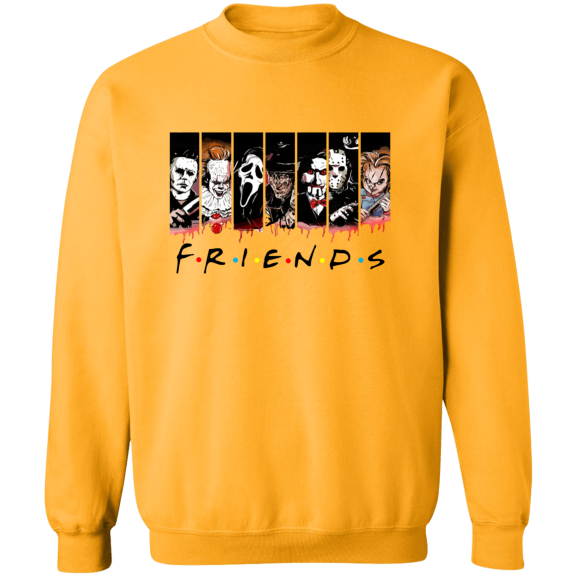 Serial Killer Friends Unisex Pullover Sweatshirt