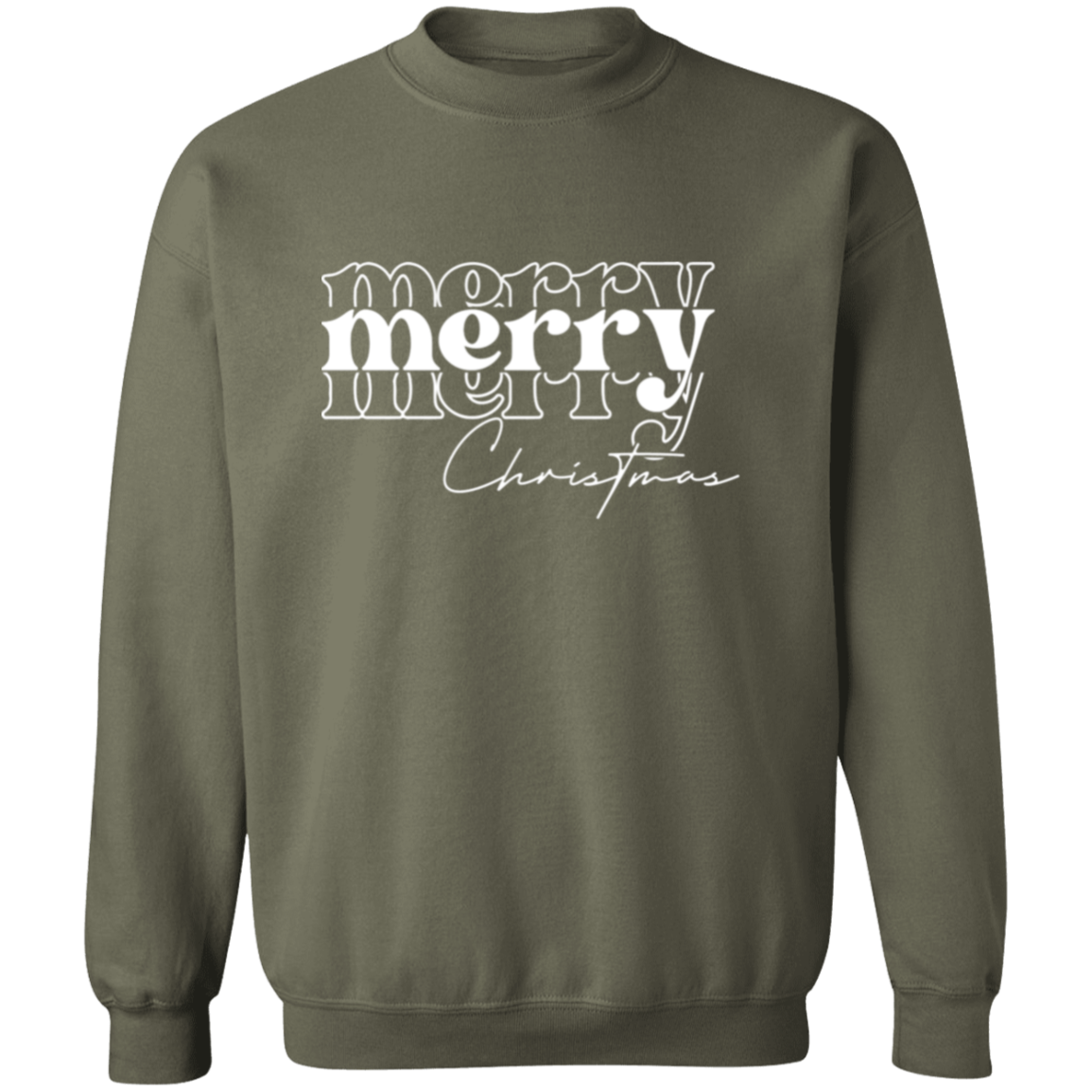 Merry Christmas Unisex Pullover Sweatshirt