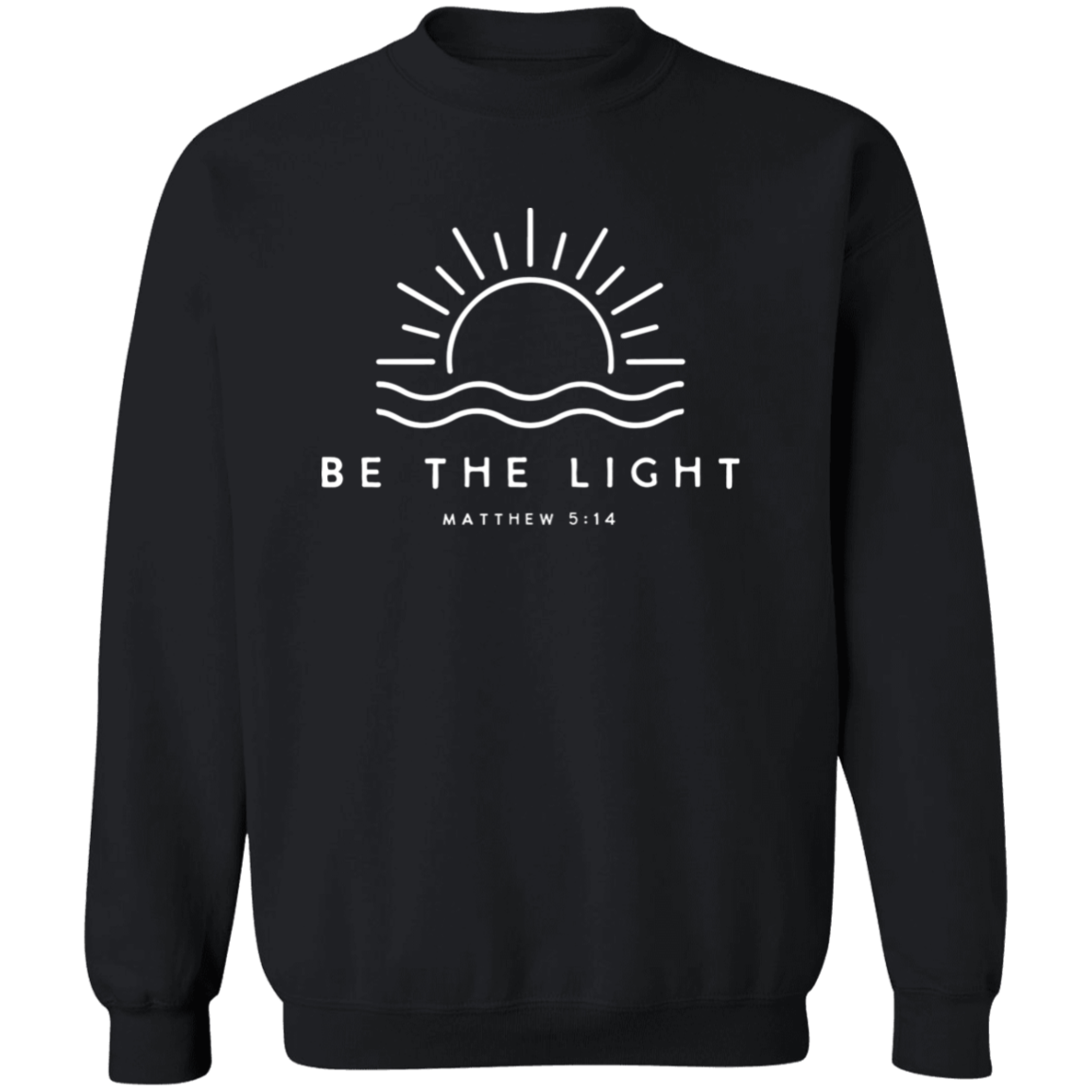 Be The Light Unisex Pullover Sweatshirt