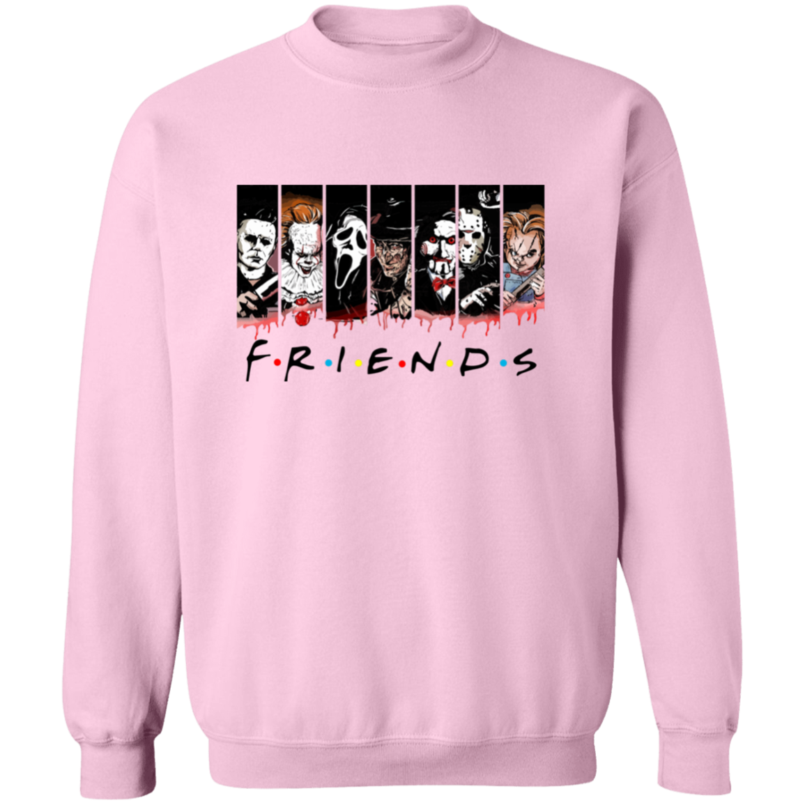 Serial Killer Friends Unisex Pullover Sweatshirt