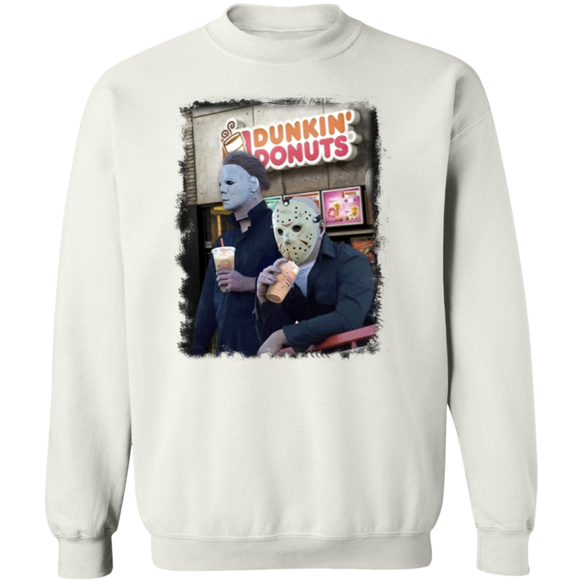Jason and Michael Unisex Pullover Sweatshirt