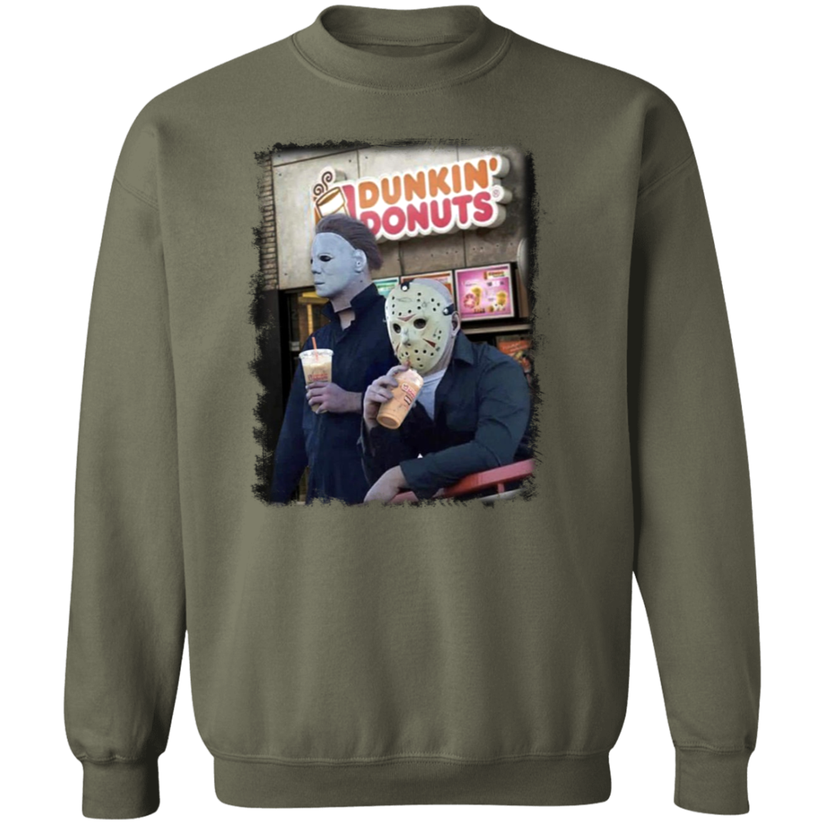Jason and Michael Unisex Pullover Sweatshirt