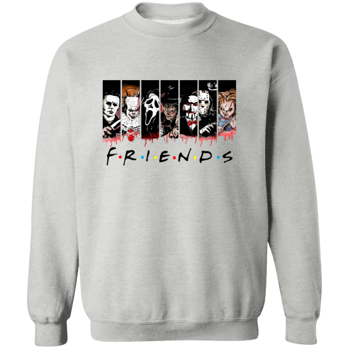 Serial Killer Friends Unisex Pullover Sweatshirt