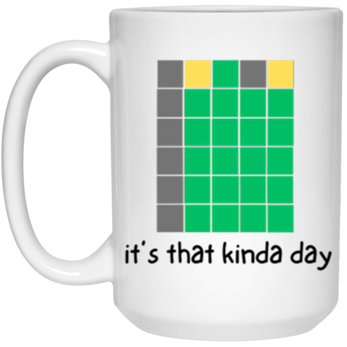 Wordle 15oz White Mug