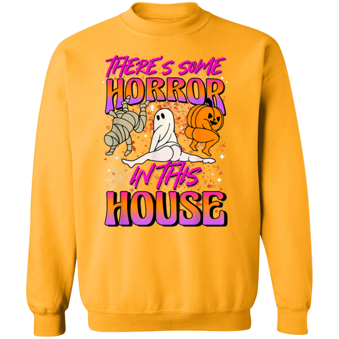 Horrors In This House Pullover Sweatshirt
