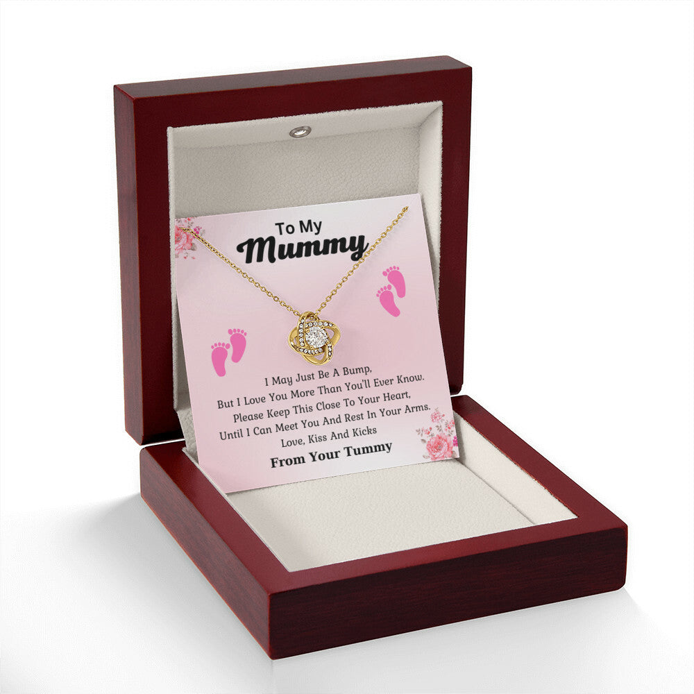 From My Mummy | Soon To Be A Mother | Mother's Day Love Knot Necklace