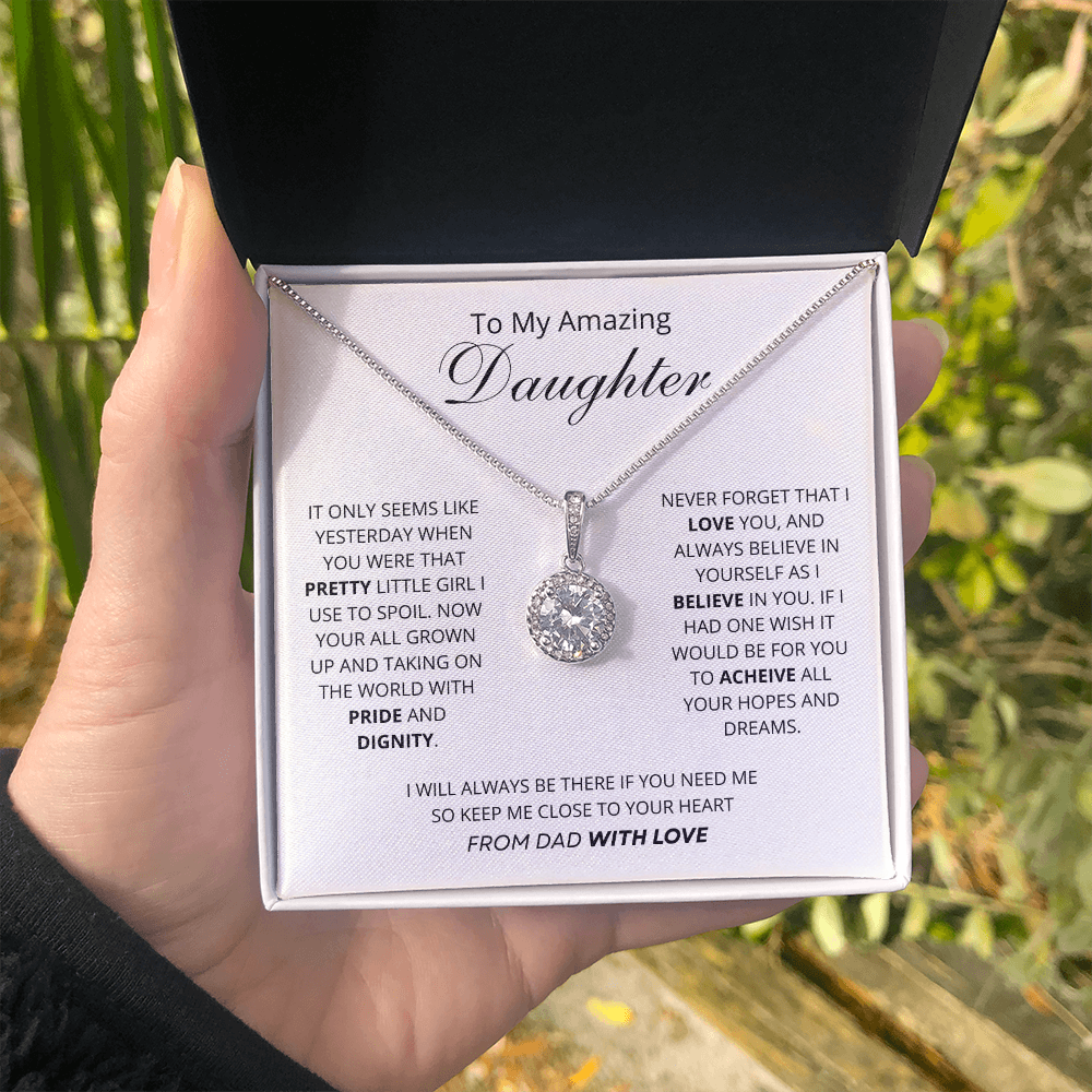 NECKLACE FOR DAUGHTER | To My Daughter | Eternal Hope Necklace