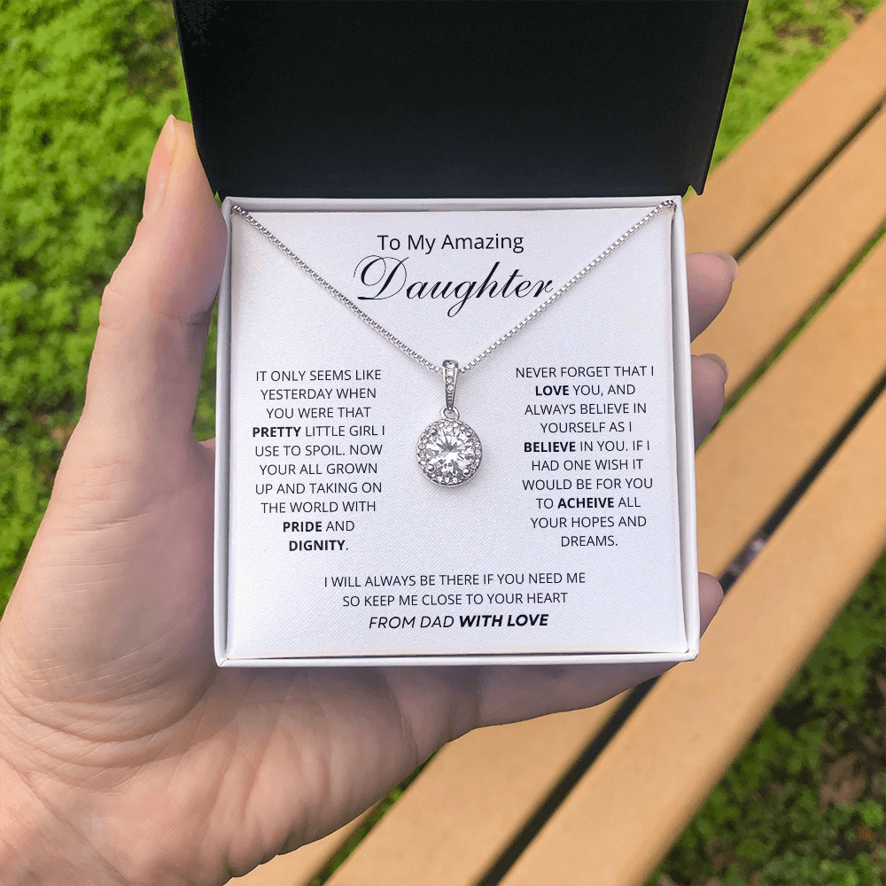 NECKLACE FOR DAUGHTER | To My Daughter | Eternal Hope Necklace