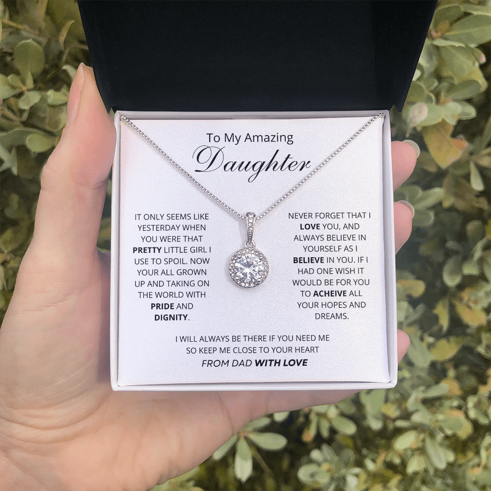 NECKLACE FOR DAUGHTER | To My Daughter | Eternal Hope Necklace