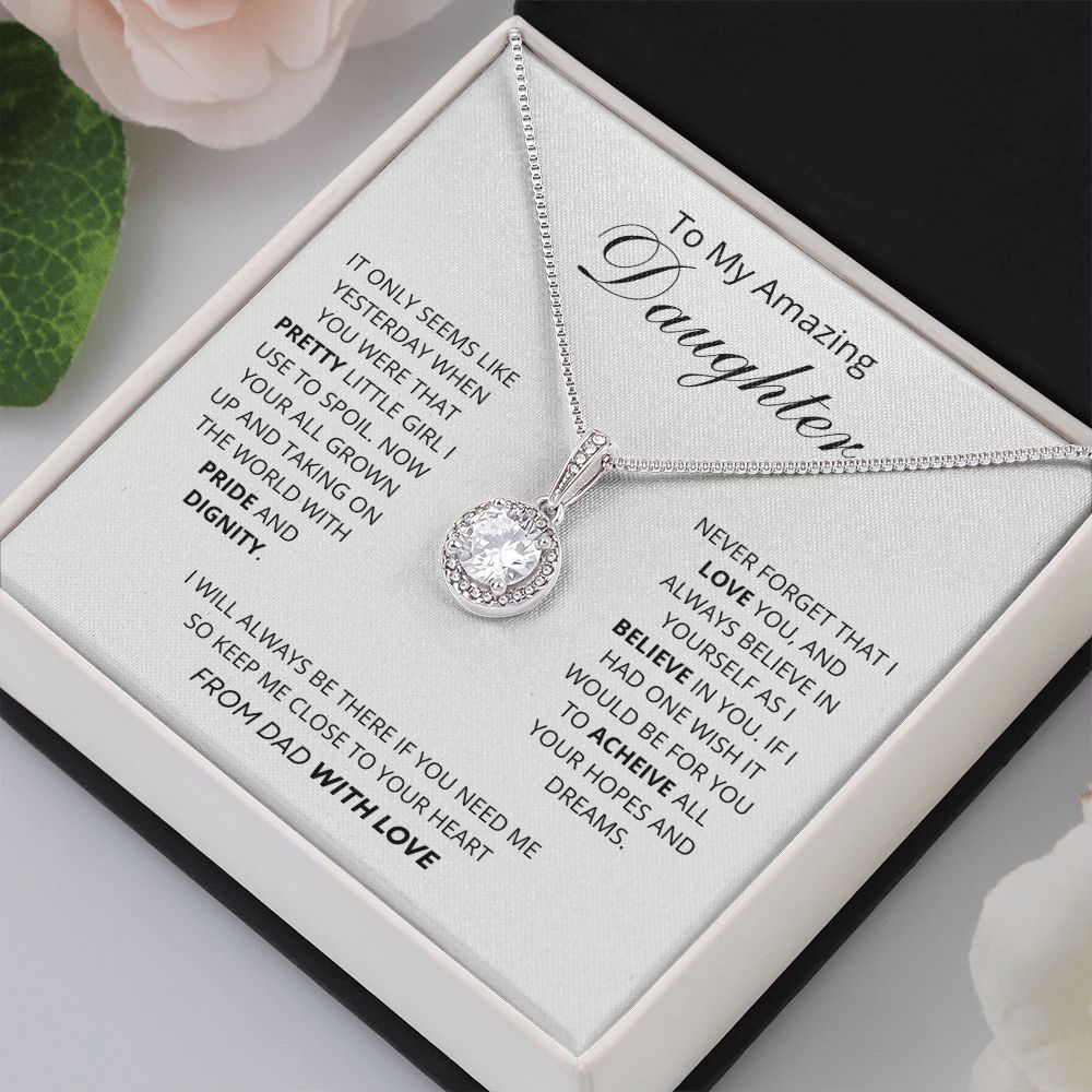 NECKLACE FOR DAUGHTER | To My Daughter | Eternal Hope Necklace