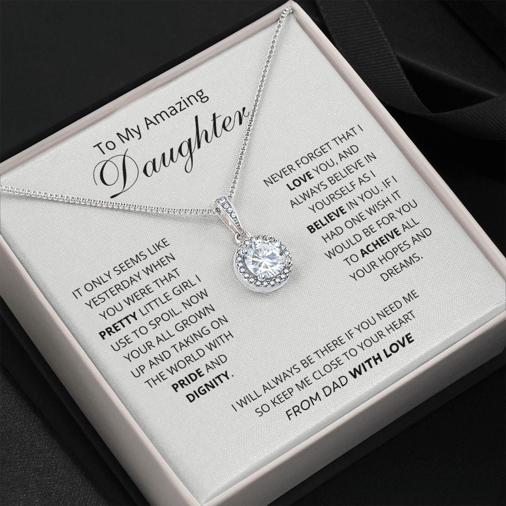 NECKLACE FOR DAUGHTER | To My Daughter | Eternal Hope Necklace