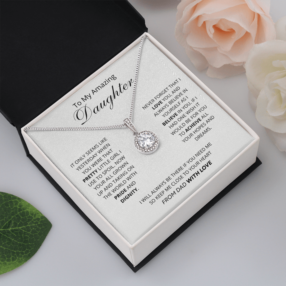 NECKLACE FOR DAUGHTER | To My Daughter | Eternal Hope Necklace
