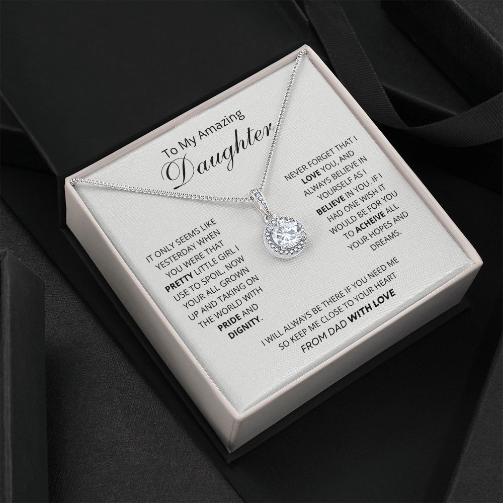 NECKLACE FOR DAUGHTER | To My Daughter | Eternal Hope Necklace