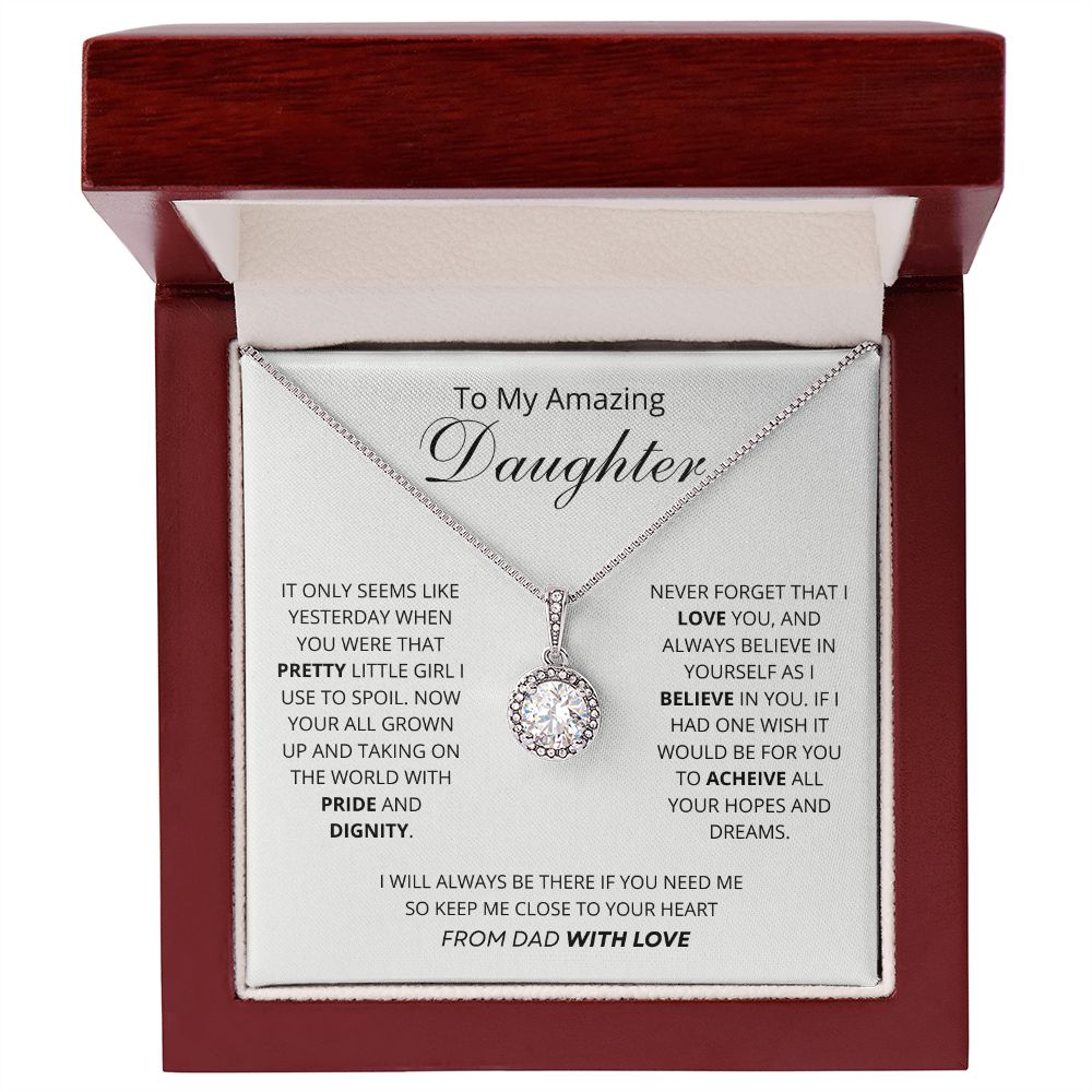 NECKLACE FOR DAUGHTER | To My Daughter | Eternal Hope Necklace