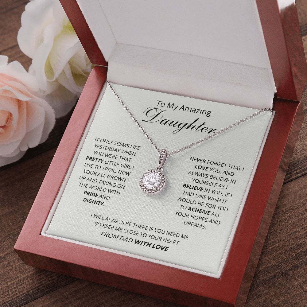 NECKLACE FOR DAUGHTER | To My Daughter | Eternal Hope Necklace