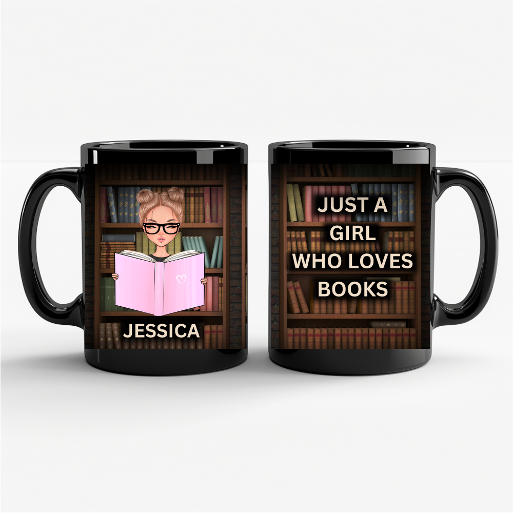 Just A Girl Who Loves Books Mug