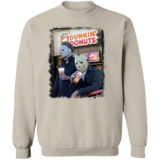 Jason and Michael Unisex Pullover Sweatshirt