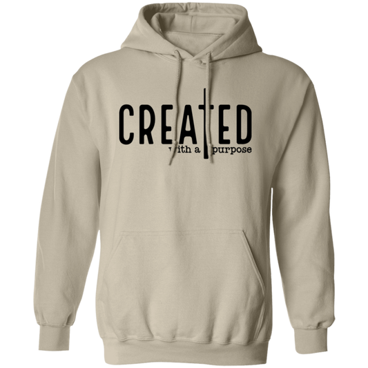 Created With A Purpose Unisex Pullover Hoodie