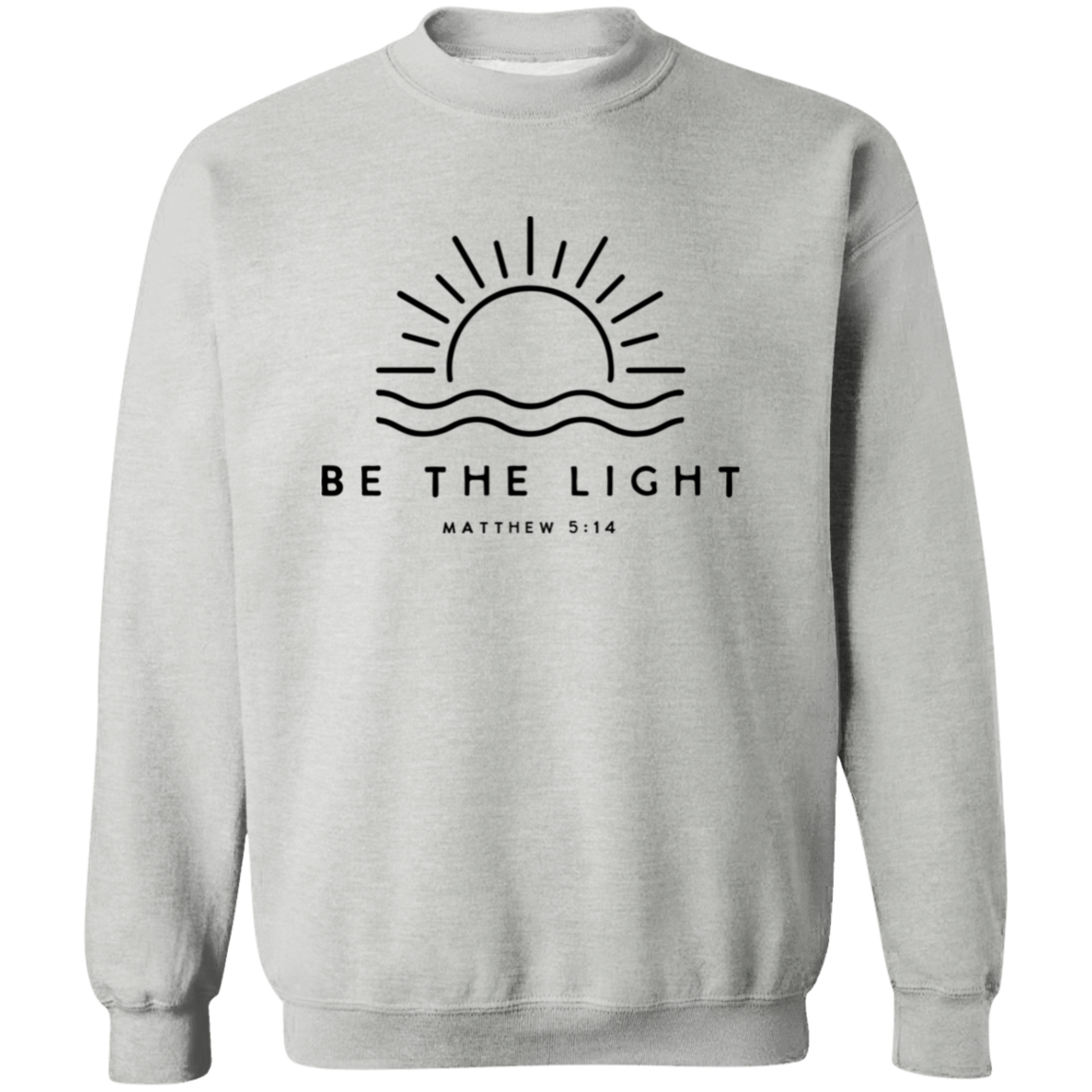 Be The Light Unisex Pullover Sweatshirt