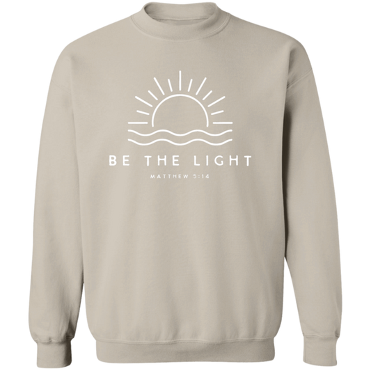 Be The Light Unisex Pullover Sweatshirt