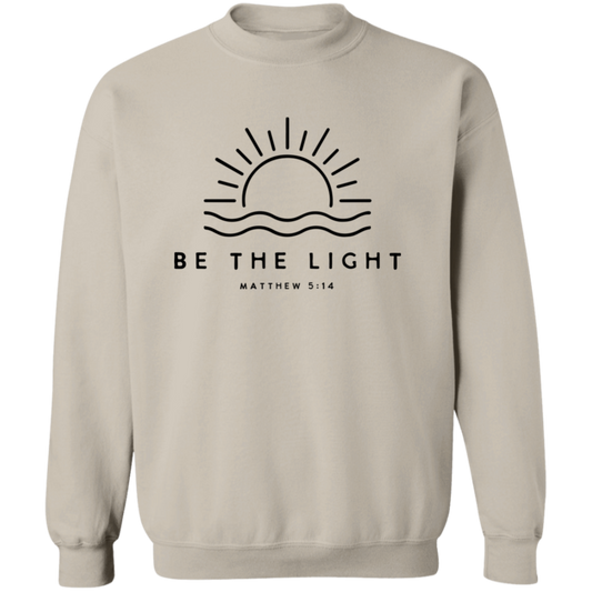 Be The Light Unisex Pullover Sweatshirt