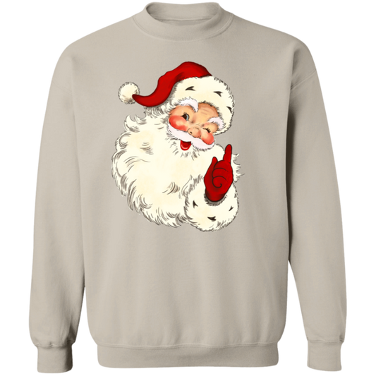 Vintage Santa Claus Unisex Pullover Sweatshirt