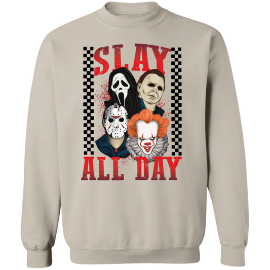 Slay All Day Unisex Pullover Sweatshirt