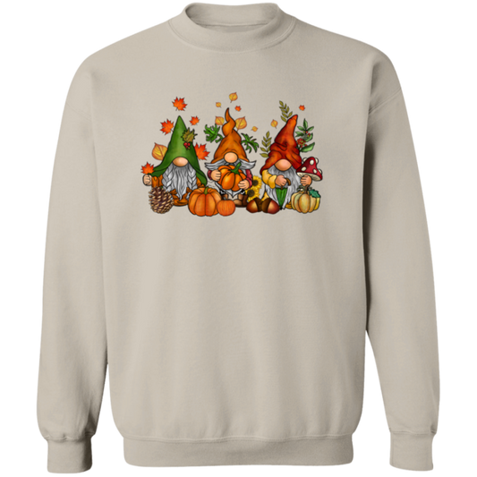 Fall Gnomes Unisex Pullover Sweatshirt