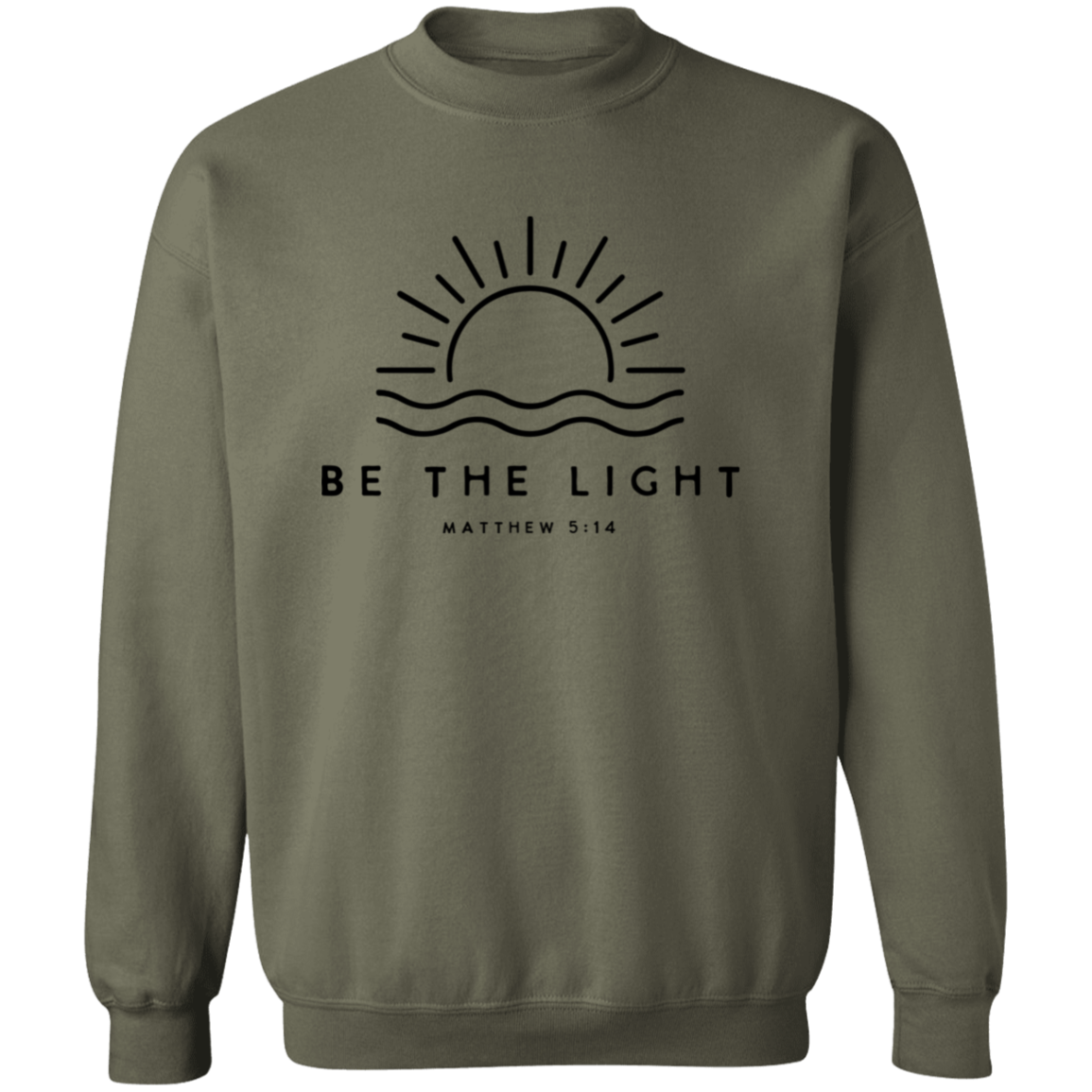 Be The Light Unisex Pullover Sweatshirt