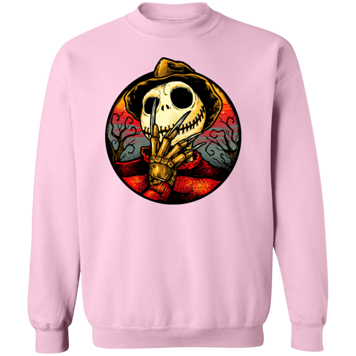 Jack-Freddy- Skellington Pullover Sweatshirt
