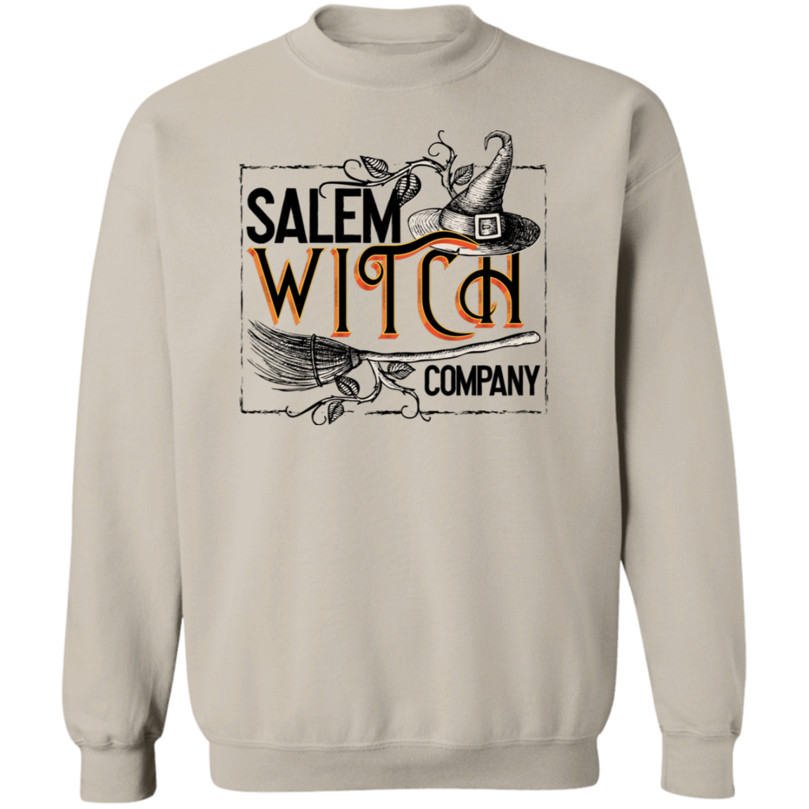 Salem Witch Unisex Pullover Sweatshirt