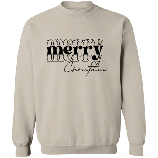 Merry Christmas Unisex Pullover Sweatshirt