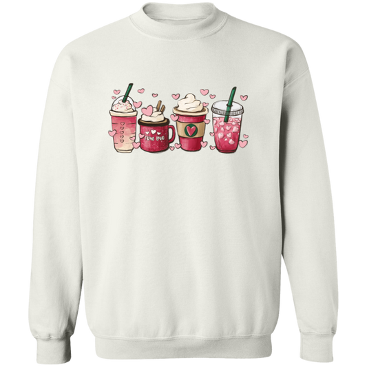 Womens Valentines Day Pullover Sweatshirt