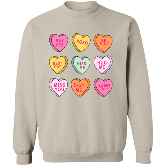 Valentine's Day Conversation Hearts Be Mine Shirts