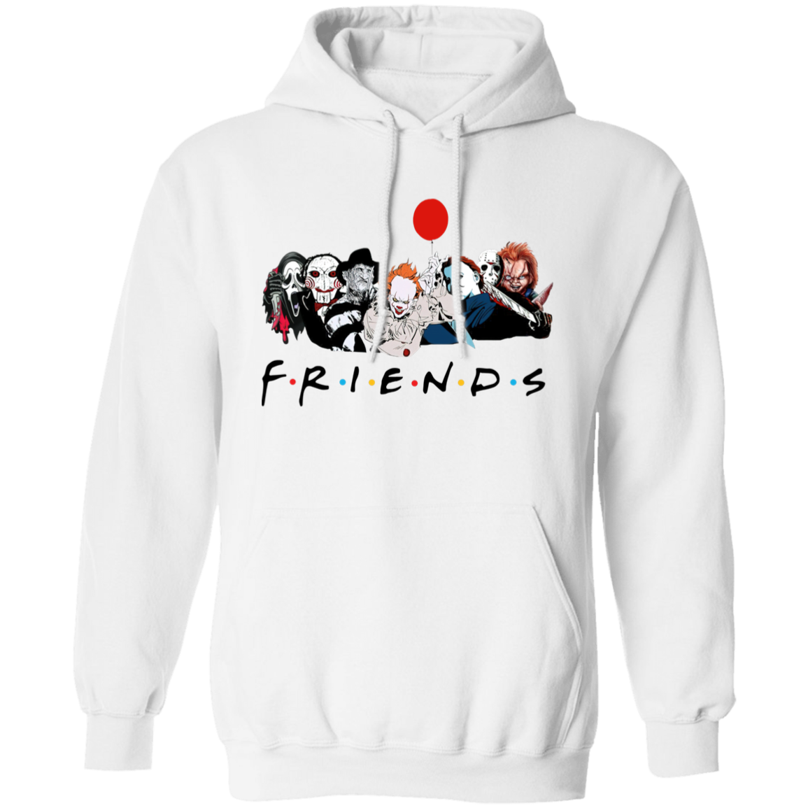 Friends Horror Movie Unisex Pullover Hoodie