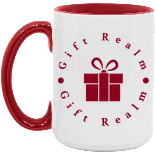 Gift Realm Gift 15oz Accent Mug