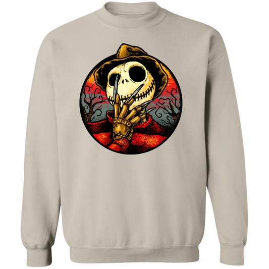 Jack-Freddy- Skellington Pullover Sweatshirt