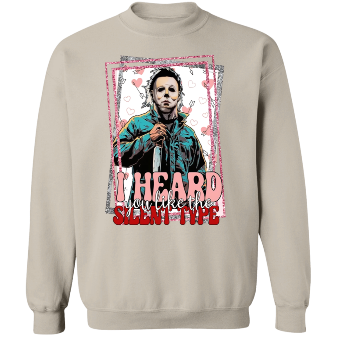 The Silent Type Pullover Sweatshirt